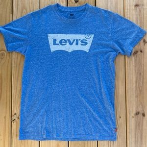 Levi’s Blue Logo Tee